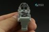 Quinta Studio QDS-48415 F-15D 3D-Printed coloured Interior on decal paper (Academy) (Small version) 1/48